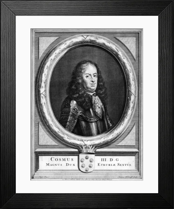 Framed Print : Cosimo III, Grand Duke of Tuscany, 17th century. Artist: Adriaen Haelwegh Framed Print : Cosimo III, Grand Duke of Tuscany, 17th century. Artist: Adriaen Haelwegh