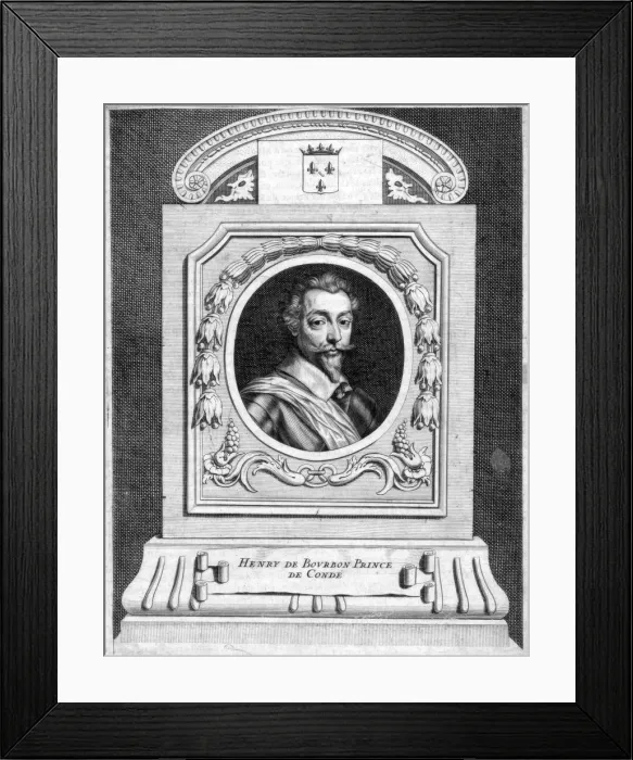 Framed Print : Henry de Bourbon, Prince of Conde Framed Print : Henry de Bourbon, Prince of Conde