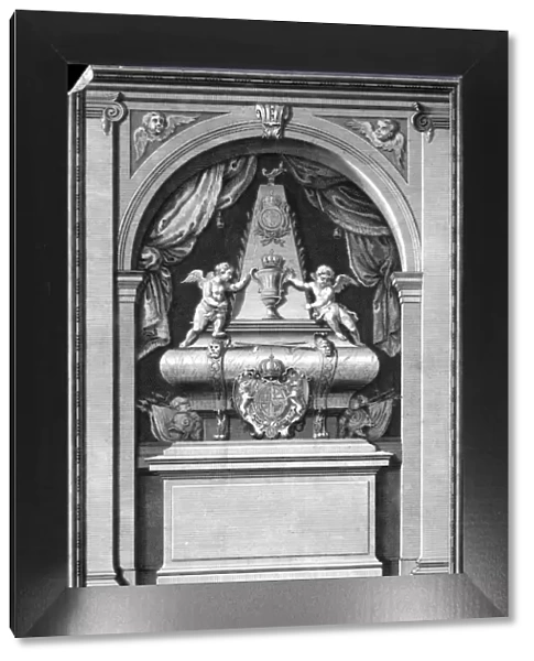 The Monument of King James II of England, Chapel of the Scotch College, Paris. Artist: Bosc