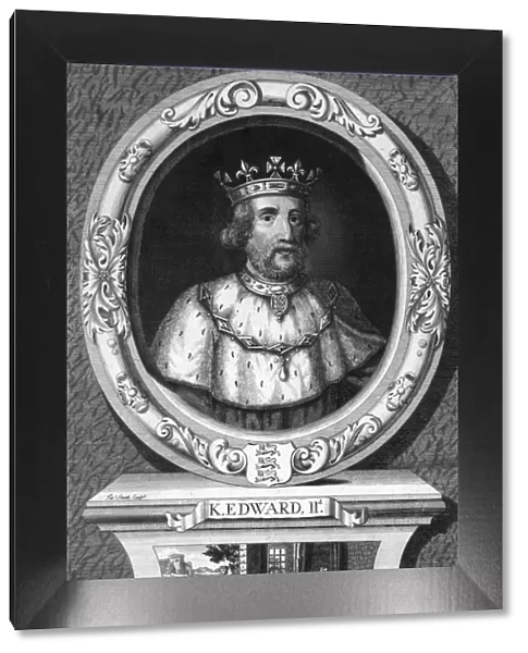 Edward II, King of England. Artist: Smith