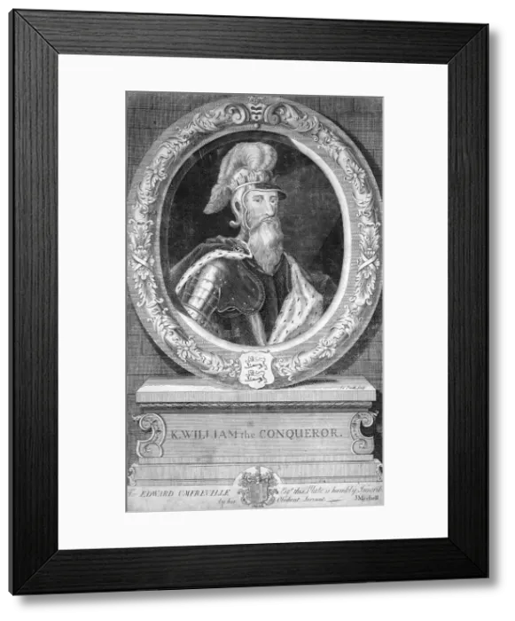 Framed Print : William I, King of England. Artist: Smith Framed Print : William I, King of England. Artist: Smith
