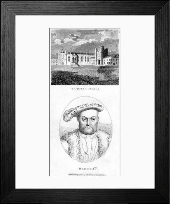 Framed Print : Henry VIII of England, (1801) Framed Print : Henry VIII of England, (1801)