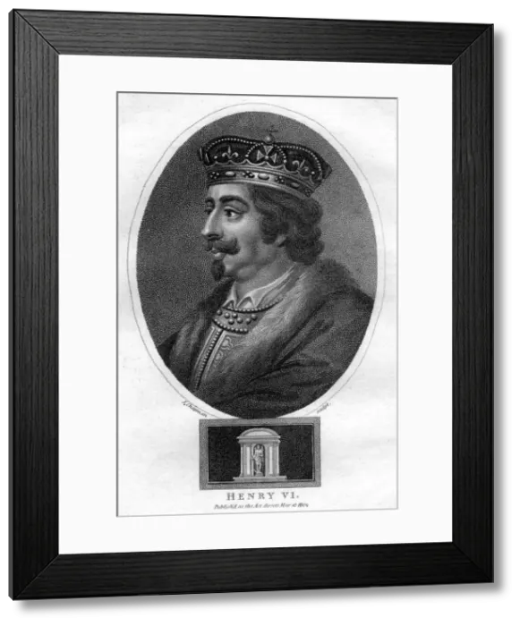 Framed Print : Henry VI of England, (1804) Framed Print : Henry VI of England, (1804)
