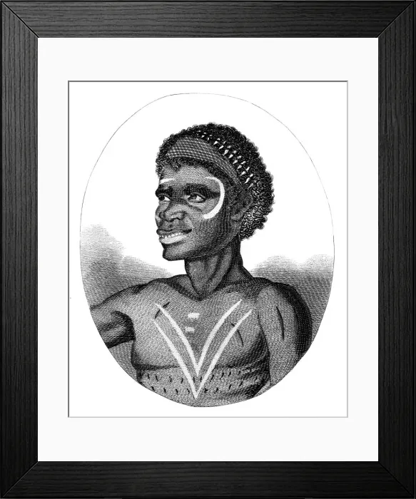 Framed Print : Mackabarang, c1803 Framed Print : Mackabarang, c1803