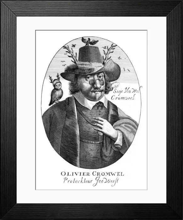 Framed Print : Oliver Cromwell Framed Print : Oliver Cromwell