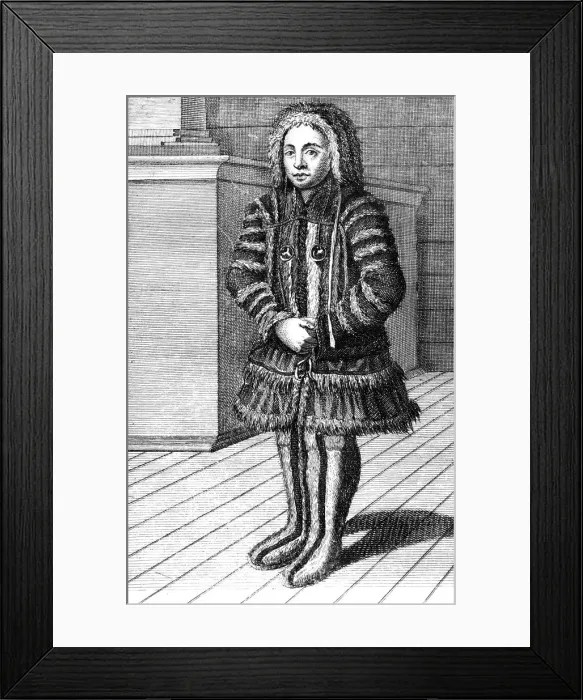 Framed Print : The Habit of a Lapland Woman, 19th century Framed Print : The Habit of a Lapland Woman, 19th century