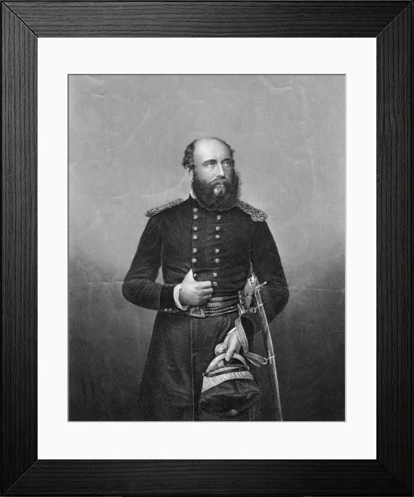 Framed Print : Prince George, Duke of Cambridge, chief of the British Army, 19th century. Artist: DJ Pound Framed Print : Prince George, Duke of Cambridge, chief of the British Army, 19th century. Artist: DJ Pound
