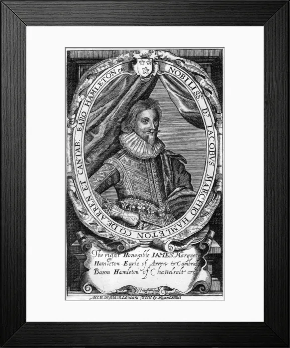 Framed Print : James, 2nd Marquess of Hamilton Framed Print : James, 2nd Marquess of Hamilton
