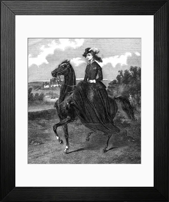 Framed Print : Empress of the French Framed Print : Empress of the French