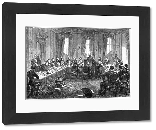 The sitting of the Congress of Berlin, 1878