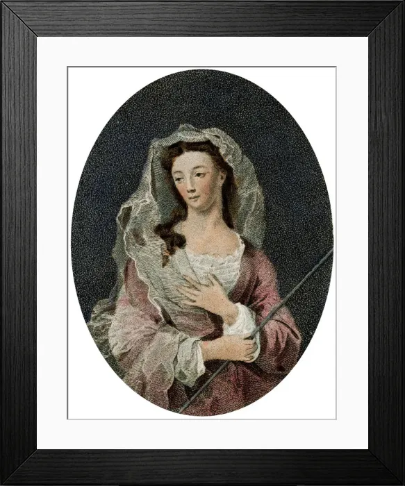 Framed Print : Mrs Woffington, 1795 Framed Print : Mrs Woffington, 1795