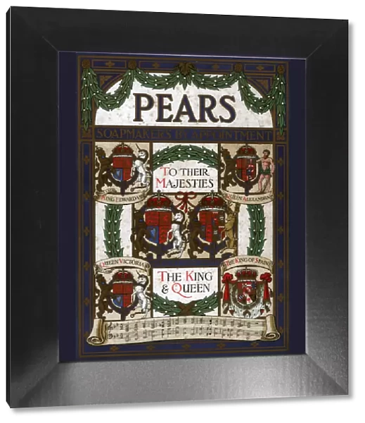 Pears, soapmakers by appointment to the majesties, c19th century