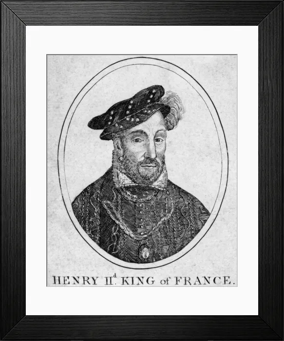 Framed Print : Henry II, King of France Framed Print : Henry II, King of France