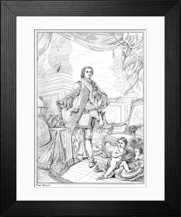 Framed Print : Louis XVI, King of France Framed Print : Louis XVI, King of France