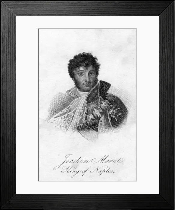 Framed Print : Joachim Murat, King of Naples, 19th century Framed Print : Joachim Murat, King of Naples, 19th century