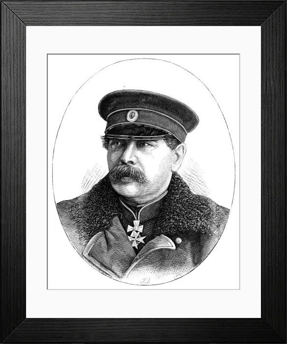 Framed Print : Eduard Ivanovich Totleben (1818-1884) Russian soldier Framed Print : Eduard Ivanovich Totleben (1818-1884) Russian soldier