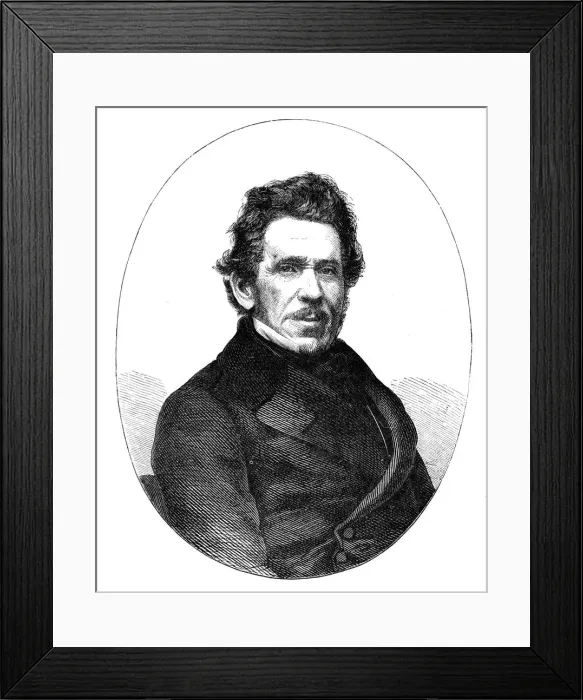 Framed Print : General Sir George de Lacy Evans (1787-1870), British soldier Framed Print : General Sir George de Lacy Evans (1787-1870), British soldier