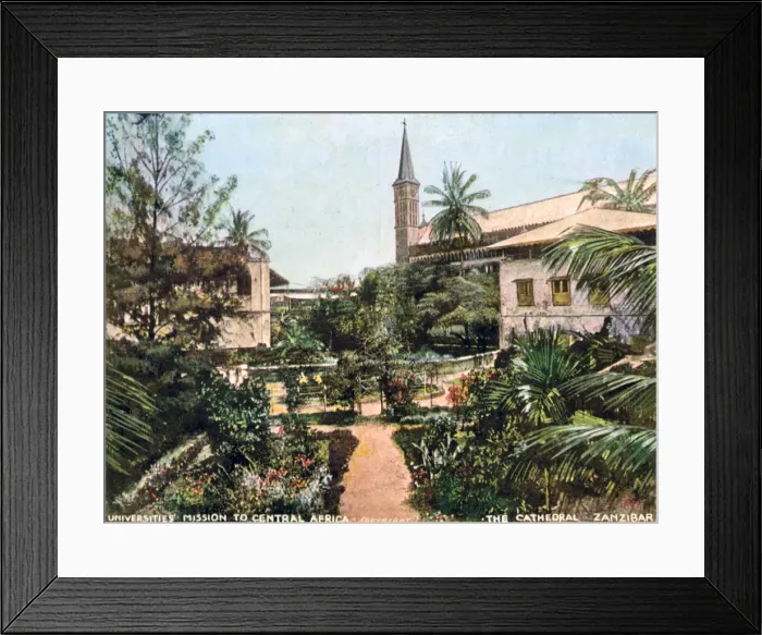 Framed Print : The Cathedral, Zanzibar, Tanzania, Africa, 1904 Framed Print : The Cathedral, Zanzibar, Tanzania, Africa, 1904