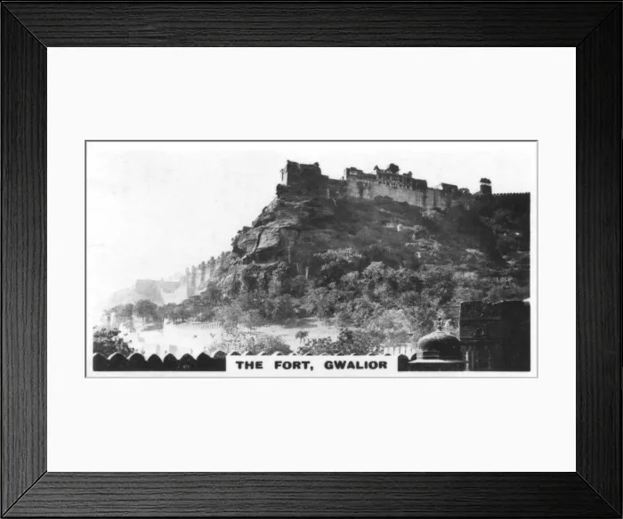 Framed Print : The fort, Gwalior, Madhya Pradesh, India, c1925