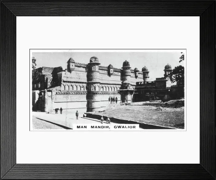 Framed Print : Man Mandir, Gwalior, Madhya Pradesh, India, c1925