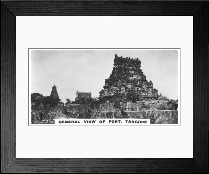 Framed Print : General view of fort, Tangore, Tamil Nadu, India, c1925 Framed Print : General view of fort, Tangore, Tamil Nadu, India, c1925
