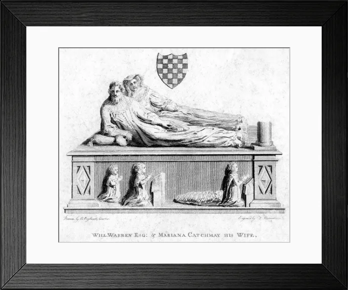 Framed Print : William Warren and his wife, Mariana Catchmay, 1788 Framed Print : William Warren and his wife, Mariana Catchmay, 1788