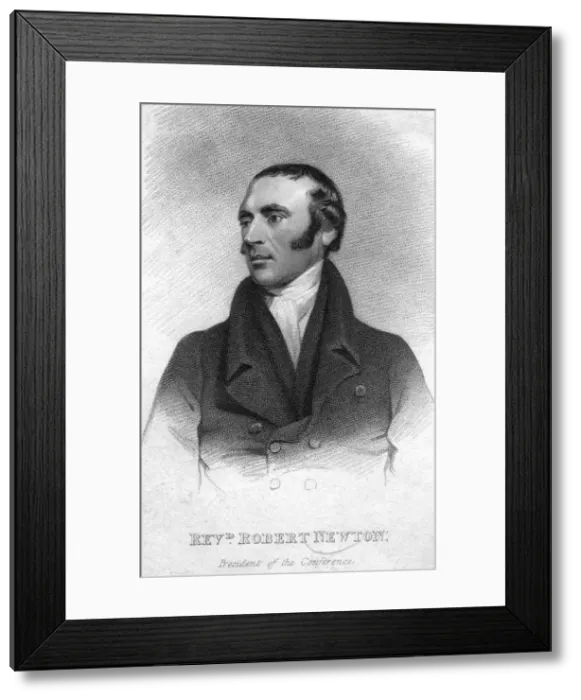 Framed Print : Reverend Robert Newton, Wesleyan Methodist minister Framed Print : Reverend Robert Newton, Wesleyan Methodist minister