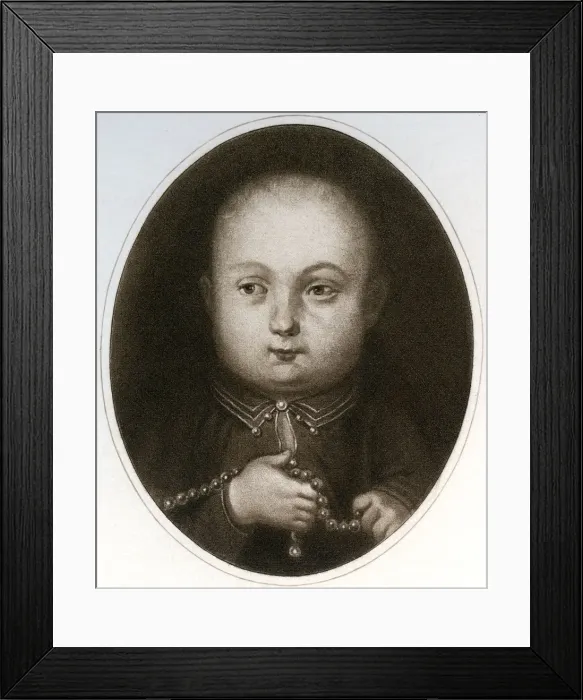 Framed Print : Henry VIII as a Child, (1902) Framed Print : Henry VIII as a Child, (1902)