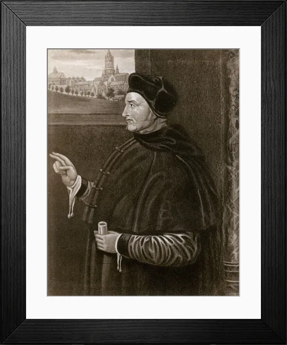 Framed Print : Cardinal Thomas Wolsey, (1902) Framed Print : Cardinal Thomas Wolsey, (1902)