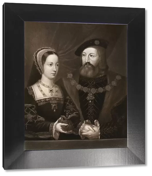 Mary Tudor and Charles Brandon, Duke of Suffolk, 1515, (1902)