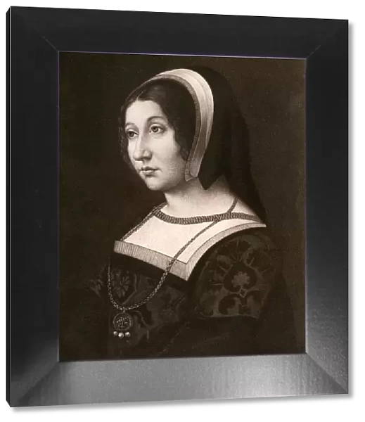 Unknown woman, formerly known as Margaret Tudor, c1520, (1902). Artist: Jean Perreal