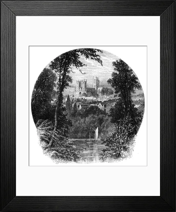 Framed Print : The Cathedral, Lincoln, England Framed Print : The Cathedral, Lincoln, England