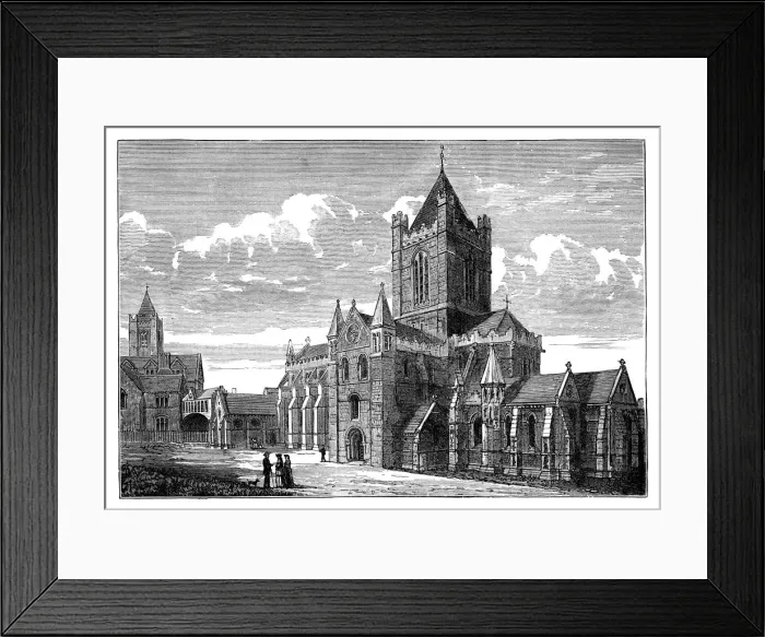 Framed Print : Christ Church Cathedral, Dublin, Ireland