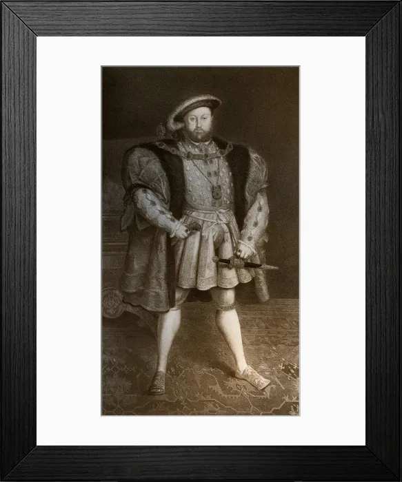Framed Print : Henry VIII, c1535, (1902) Framed Print : Henry VIII, c1535, (1902)
