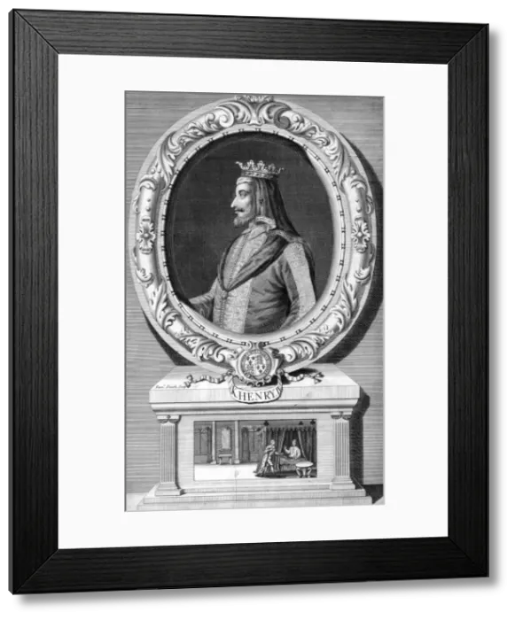 Framed Print : Henry IV, King of England. Artist: J Smith Framed Print : Henry IV, King of England. Artist: J Smith