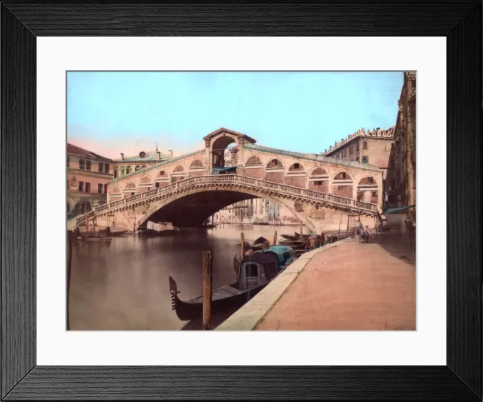 Framed Print : Rialto Bridge, Venice