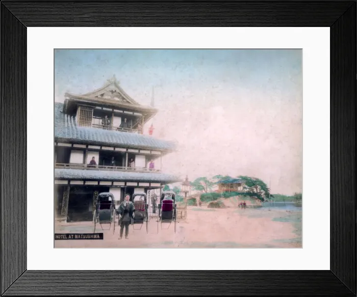 Framed Print : A hotel in Matsushima, Miyagi Prefecture, Japan Framed Print : A hotel in Matsushima, Miyagi Prefecture, Japan