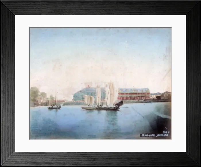 Framed Print : Grand Hotel, Yokohama, Japan Framed Print : Grand Hotel, Yokohama, Japan