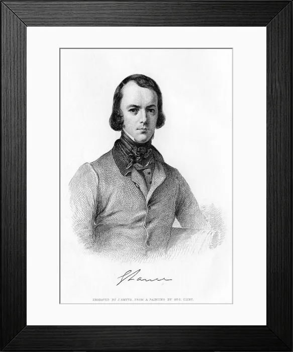 Framed Print : George Lance, English artist, 19th century. Artist: J Smyth Framed Print : George Lance, English artist, 19th century. Artist: J Smyth