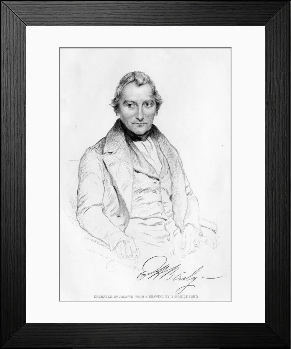 Framed Print : Edward Hodges Baily (1788-1867), British sculptor, 19th century. Artist: J Smyth Framed Print : Edward Hodges Baily (1788-1867), British sculptor, 19th century. Artist: J Smyth