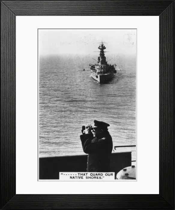 Framed Print : Battlecruiser HMS Hood during spring exercises, 1937 Framed Print : Battlecruiser HMS Hood during spring exercises, 1937