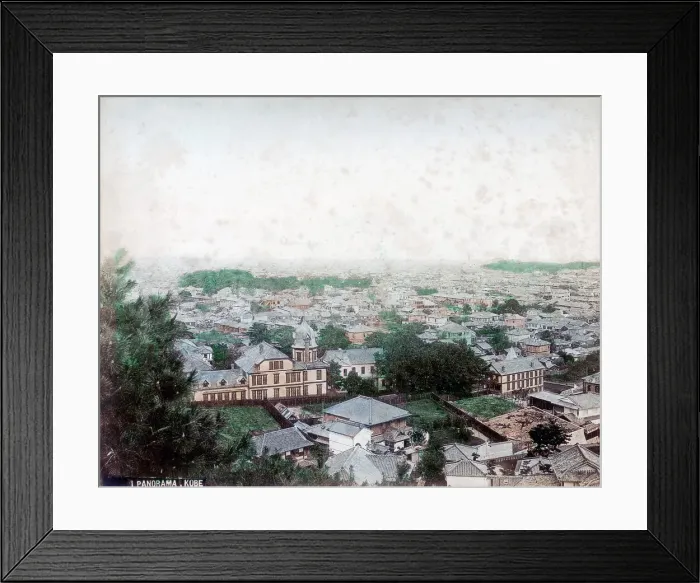 Framed Print : Kobe town, Japan Framed Print : Kobe town, Japan