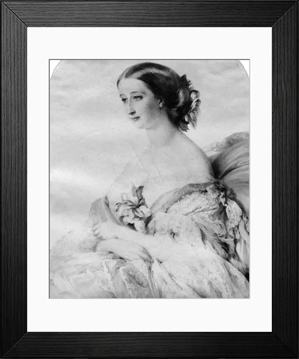 Framed Print : The Empress of the French Framed Print : The Empress of the French