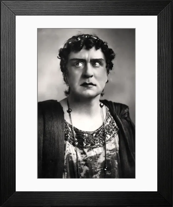 Framed Print : Herbert Beerbohm Tree (1853-1917), English actor, 1906. Artist: FW Burford Framed Print : Herbert Beerbohm Tree (1853-1917), English actor, 1906. Artist: FW Burford