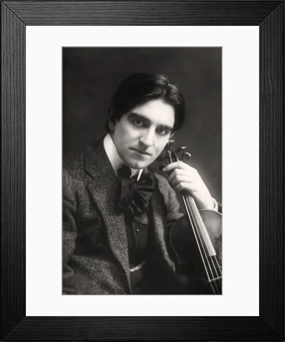 Framed Print : Rohan Clensy, Irish violinist, 1907. Artist: Rotary Photo Framed Print : Rohan Clensy, Irish violinist, 1907. Artist: Rotary Photo