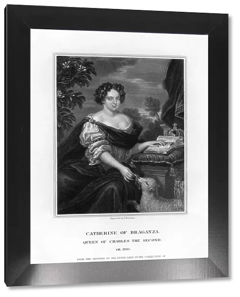 Catherine of Braganza, Queen of Charles II, 1833. Artist:s Freeman