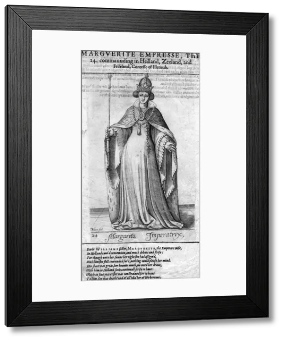 Framed Print : Empress Marguerite Framed Print : Empress Marguerite