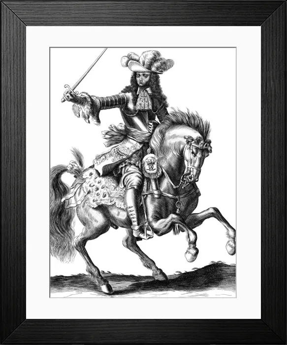 Framed Print : Duke of Lorraine, France, c18th century Framed Print : Duke of Lorraine, France, c18th century