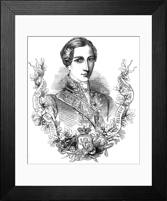 Framed Print : Leopold II (1797-1870), Grand Duke of Tuscany, c 19th century Framed Print : Leopold II (1797-1870), Grand Duke of Tuscany, c 19th century