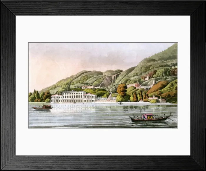 Framed Print : The Villa d Este, Tivoli, Italy, late 19th century Framed Print : The Villa d Este, Tivoli, Italy, late 19th century